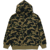 1ST CAMO BAPE LOGO RHINESTONE RELAXED FIT FULL ZIP HOODIE MENS