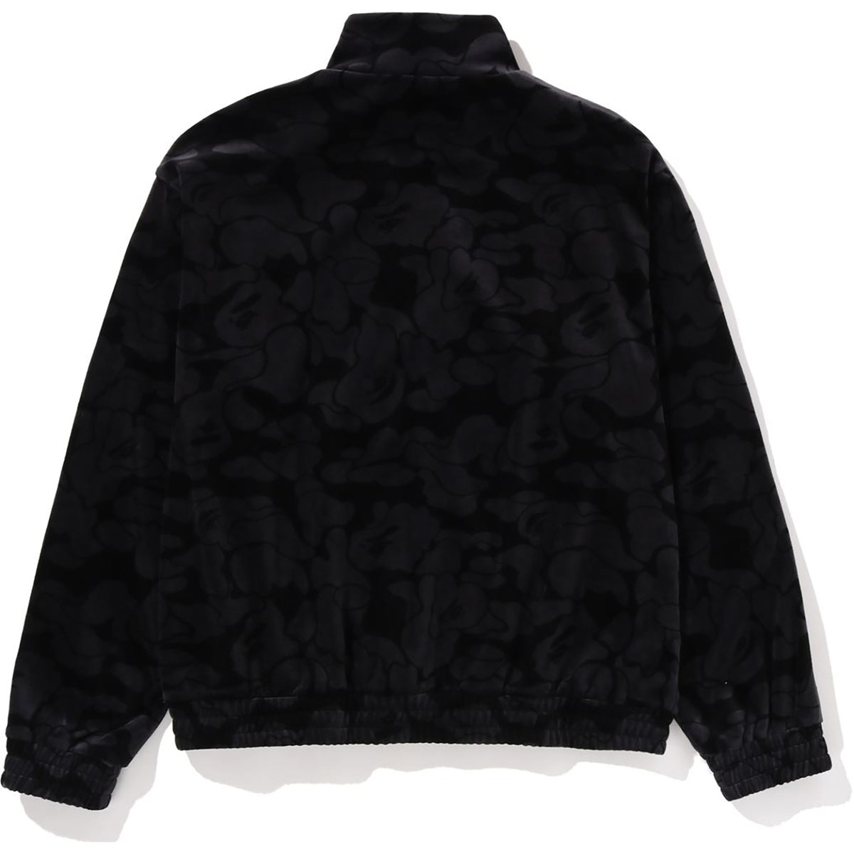 SOLID CAMO VELOUR METAL ONE POINT RELAXED FIT TRACK JACKET MENS