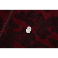 SOLID CAMO VELOUR METAL ONE POINT RELAXED FIT TRACK JACKET MENS