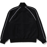 LINE CAMO JACQUARD METAL LOGO RELAXED FIT TRACK JACKET MENS