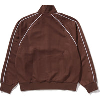 LINE CAMO JACQUARD METAL LOGO RELAXED FIT TRACK JACKET MENS