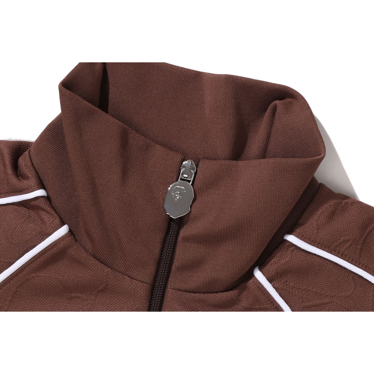 LINE CAMO JACQUARD METAL LOGO RELAXED FIT TRACK JACKET MENS