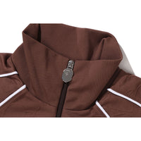 LINE CAMO JACQUARD METAL LOGO RELAXED FIT TRACK JACKET MENS
