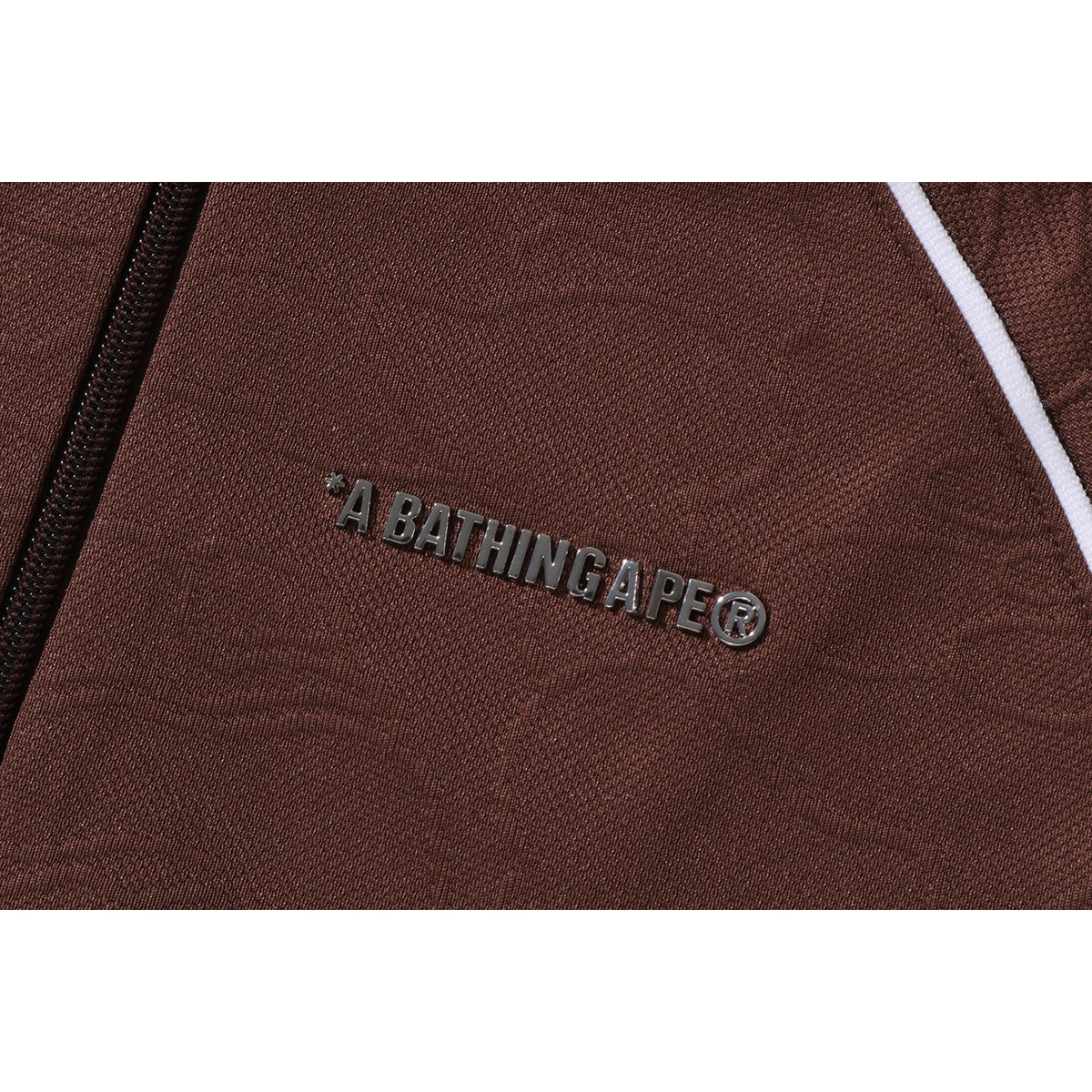 LINE CAMO JACQUARD METAL LOGO RELAXED FIT TRACK JACKET MENS