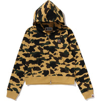 1ST CAMO ZIP HOODIE LADIES
