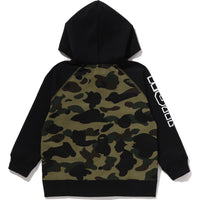 1ST CAMO SHARK PATCH ZIP HOODIE KIDS