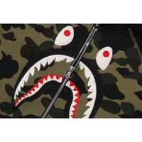 1ST CAMO SHARK PATCH ZIP HOODIE KIDS
