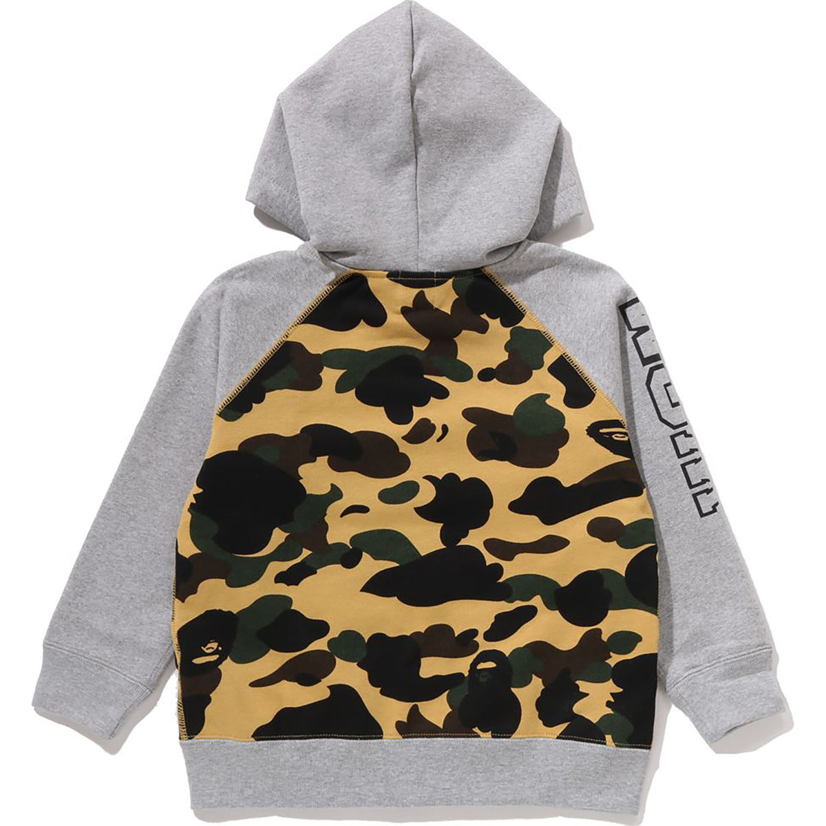 1ST CAMO SHARK PATCH ZIP HOODIE KIDS