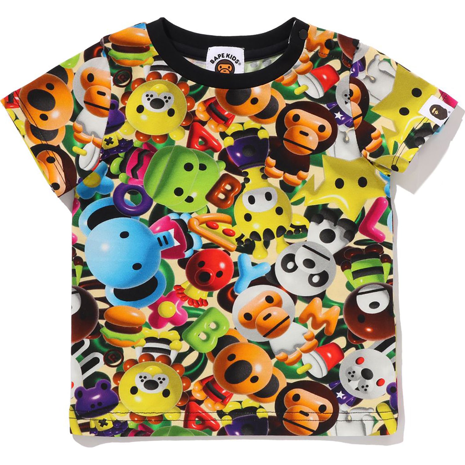 3D MILO ALL FRIENDS TEE KB KIDS – us.bape.com