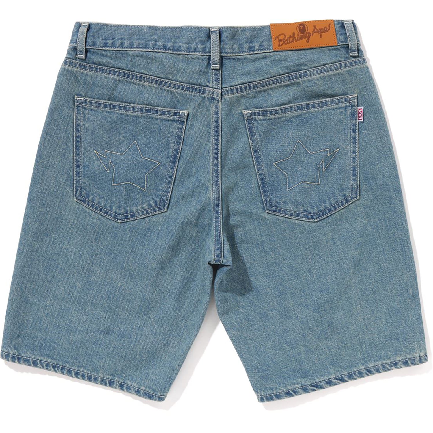 MILO LOW WAIST BERMUDA DENIM SHORTS LADIES