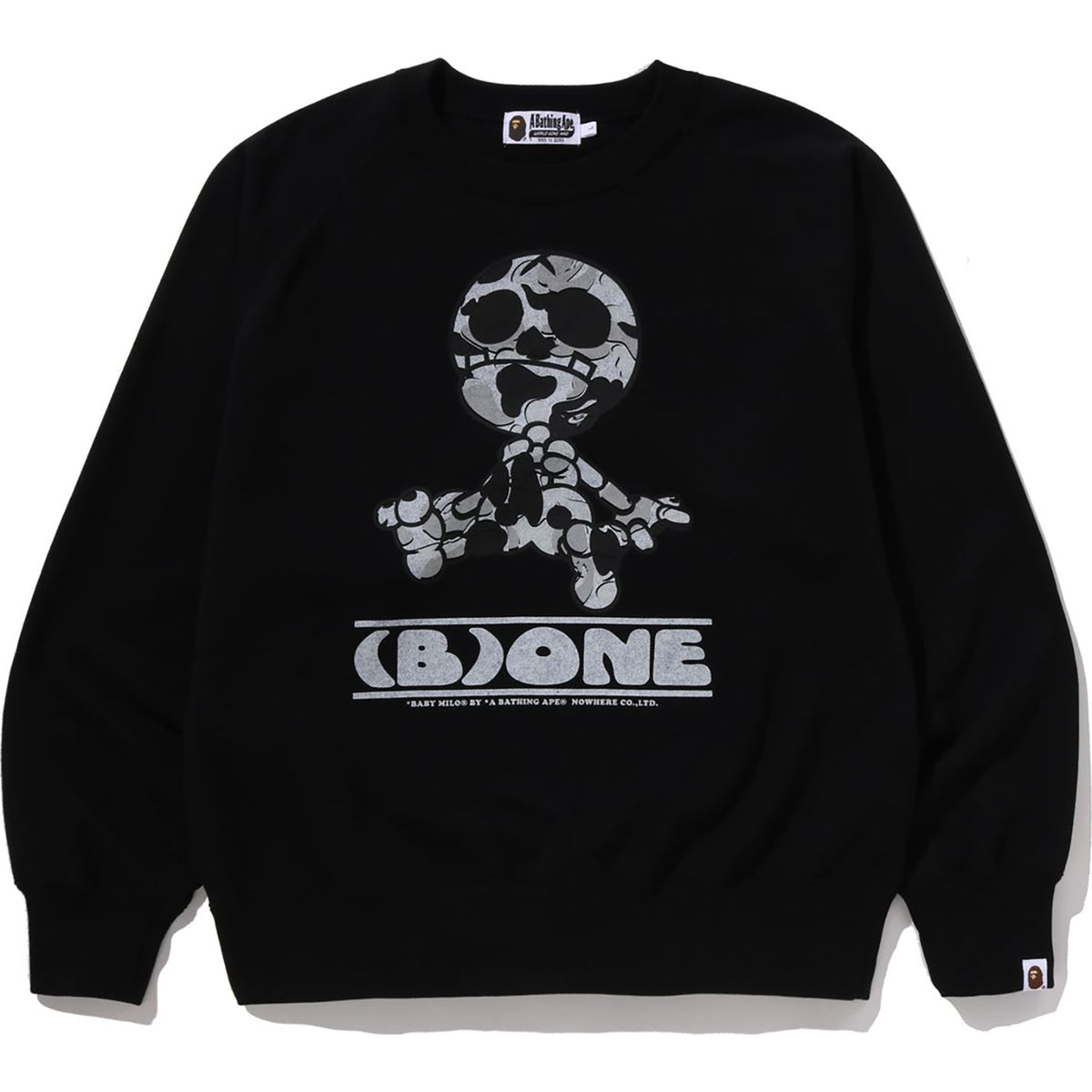 MILO BONE RELAXED FIT CREWNECK SWEATSHIRT MENS