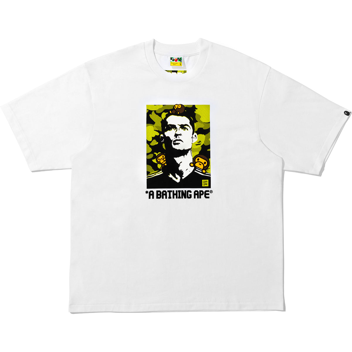 BAPE X CR7 LIFE BABY MILO RELAXED FIT TEE M #1 MENS