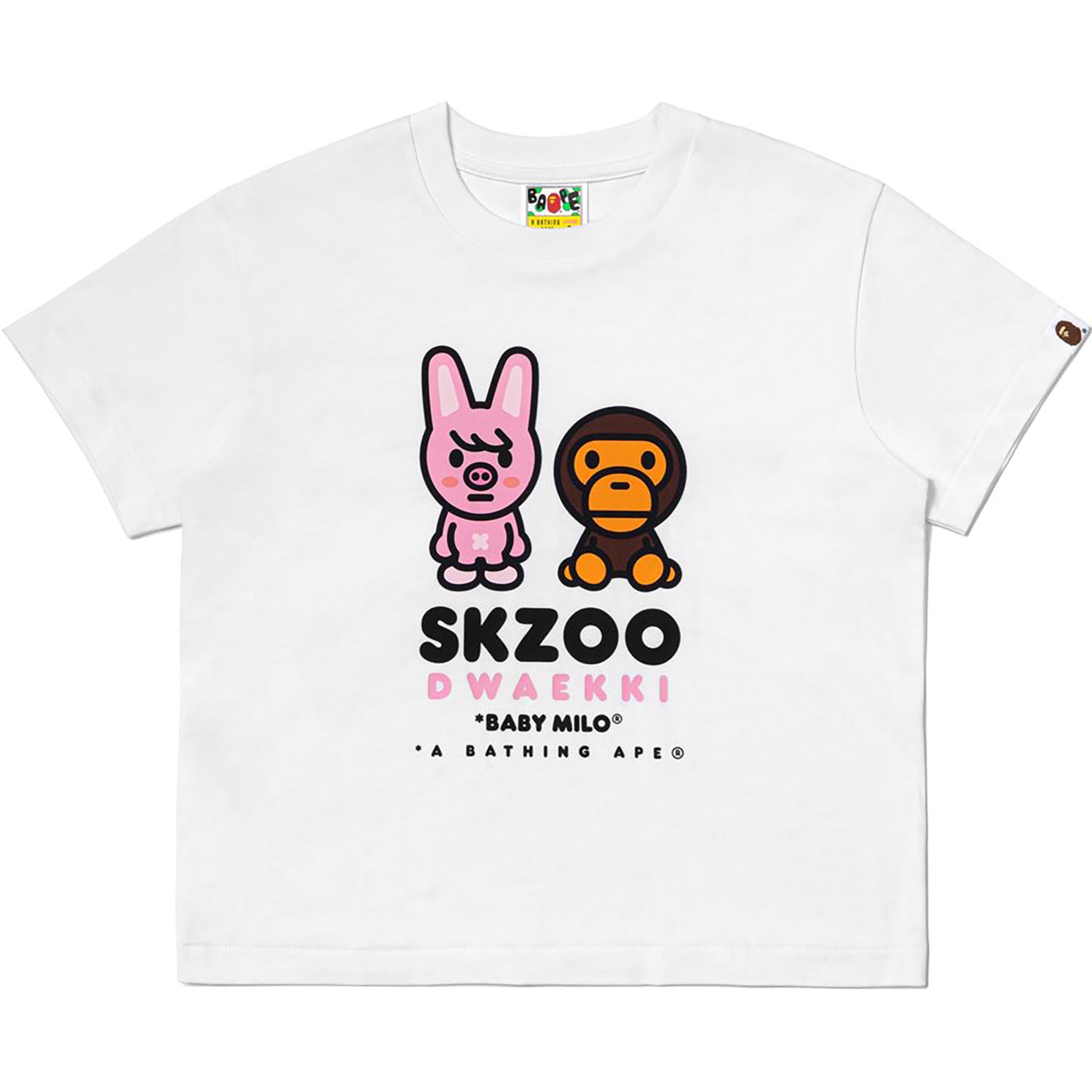 BAPE X STRAYKIDS DWAEKKI BABY MILO TEE LADIES – us.bape.com