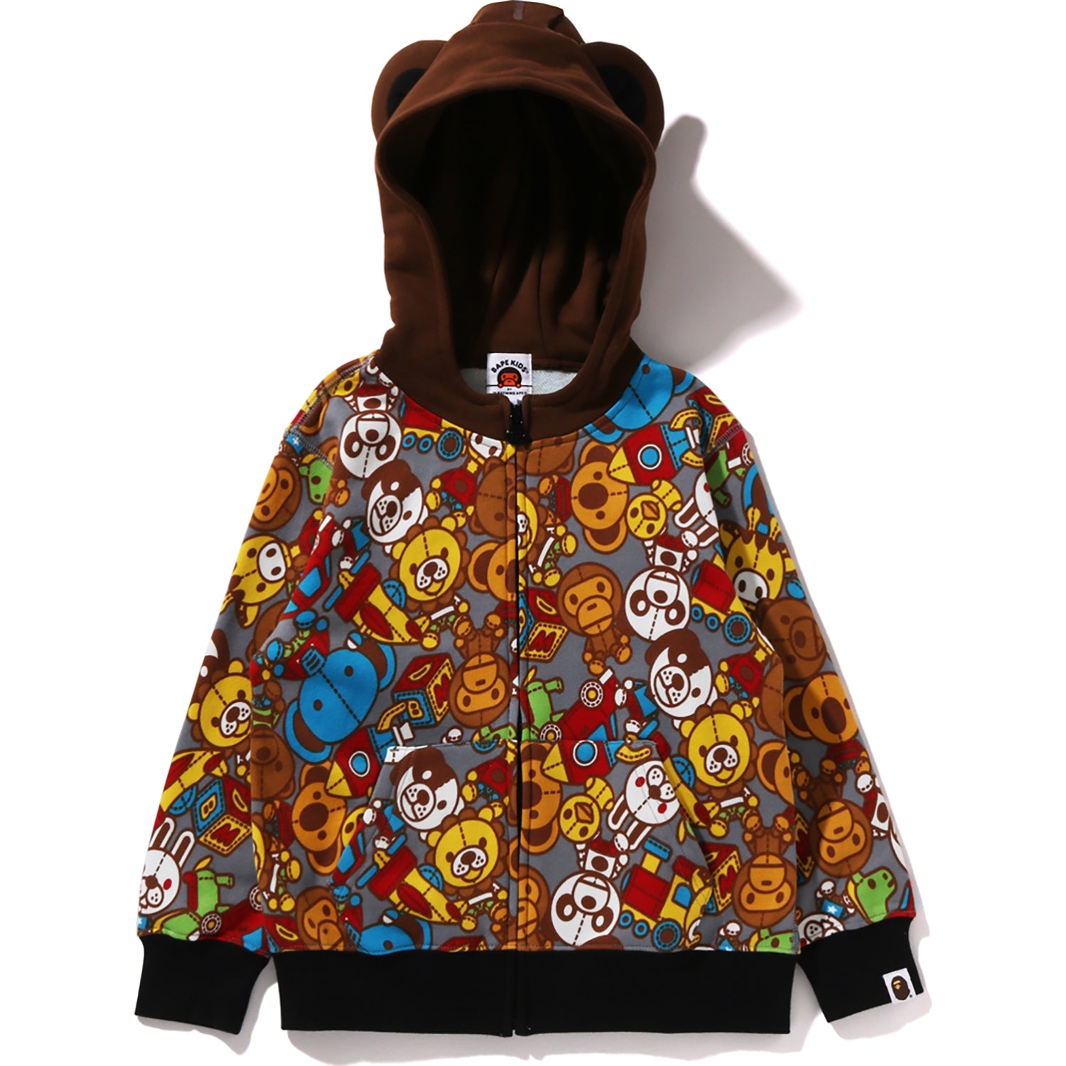 BABY MILO TOY BOX ZIP HOODIE KIDS – us.bape.com