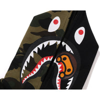 1ST CAMO MILO SHARK ZIP HOODIE KIDS
