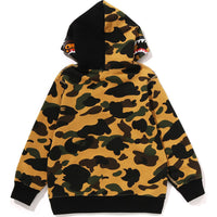 1ST CAMO MILO SHARK ZIP HOODIE KIDS