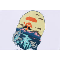 MR. BATHING APE HEAD WIDE TEE MENS