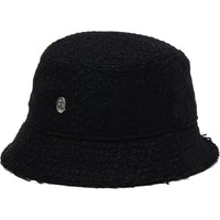 BAPE BLACK X NEW ERA LOGO TWEED HAT MENS