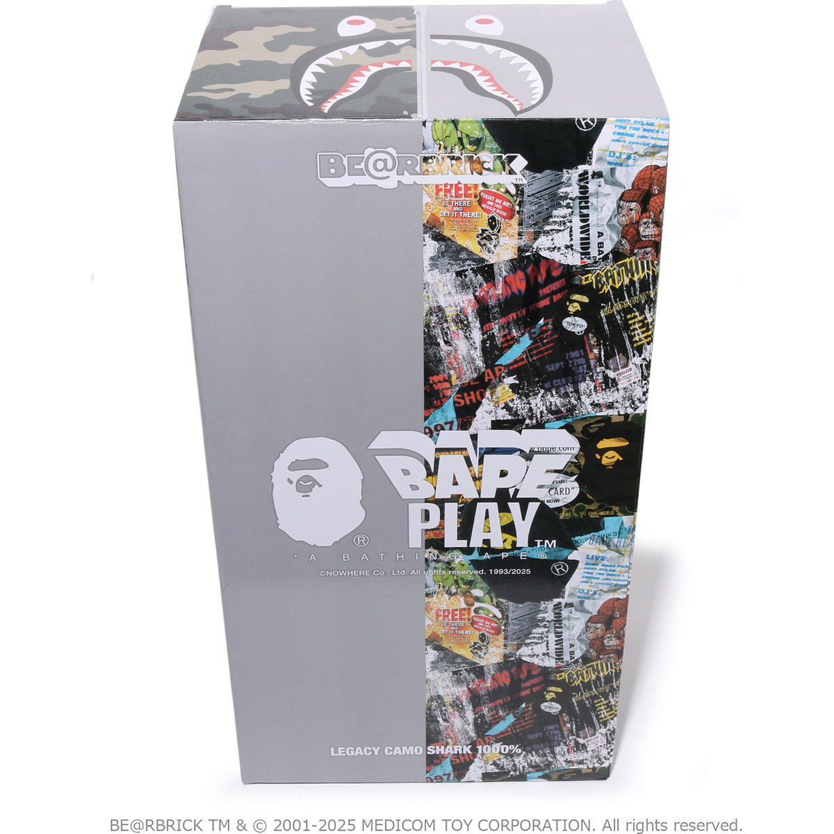LEGACY CAMO SHARK BE@RBRICK 1000%