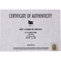 BAPEA X ILIZARBE ABC CAMO BLUE by ALVARO ILIZARBE