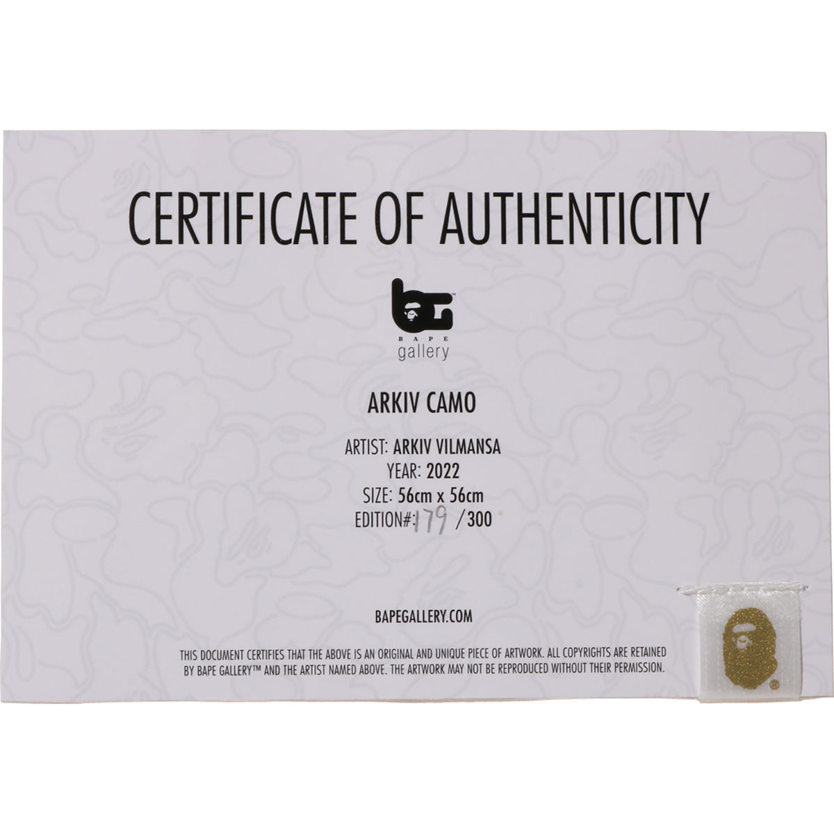 ARKIV CAMO by ARKIV VILMANSA