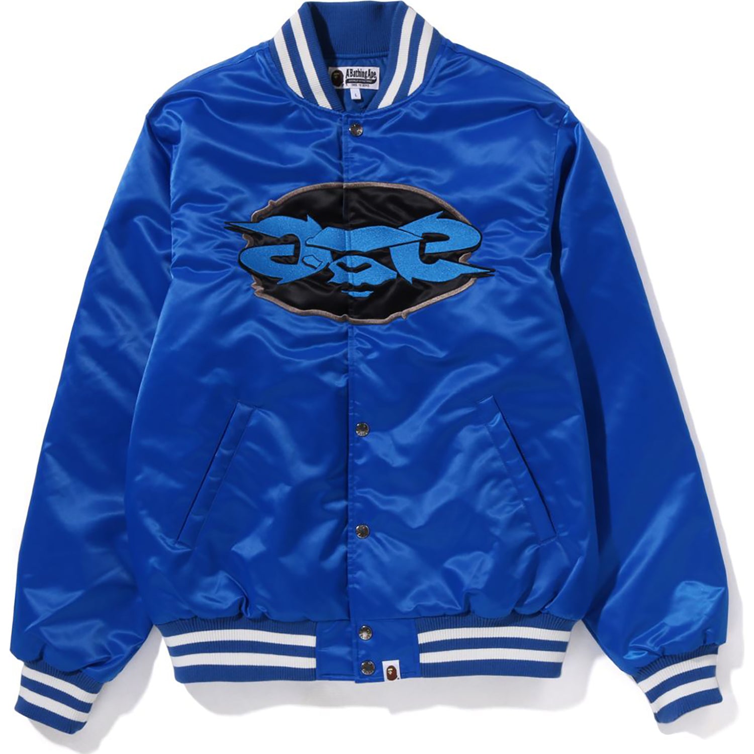 APE RELAXED FIT NYLON VARSITY JACKET MENS – us.bape.com