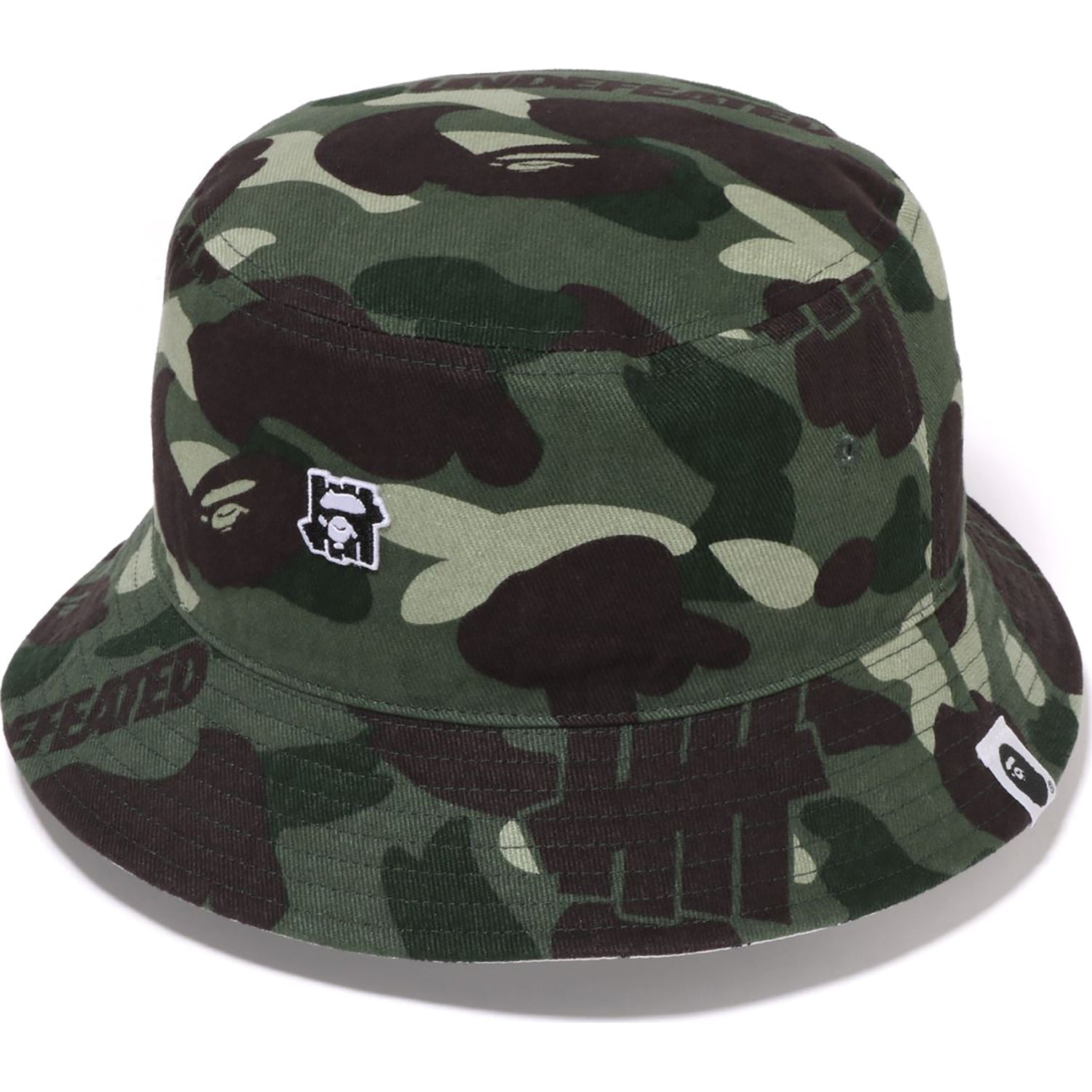 BAPE X UNDEFEATED BUCKET HAT MENS