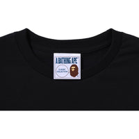 A BATHING APE LETTERED L/S TEE MENS