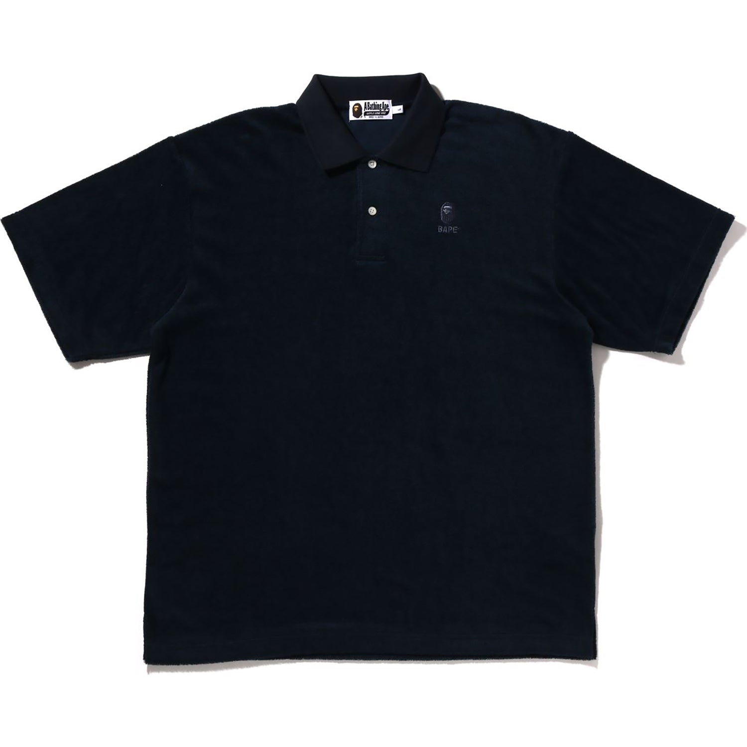 APE HEAD TOWELLING POLO MENS – us.bape.com