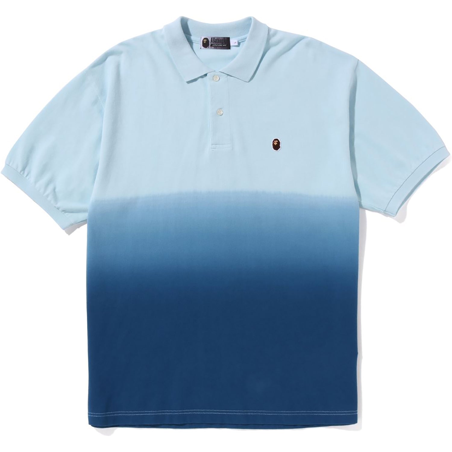 APE HEAD ONE POINT GRADATION RELAXED FIT POLO MENS – us.bape.com