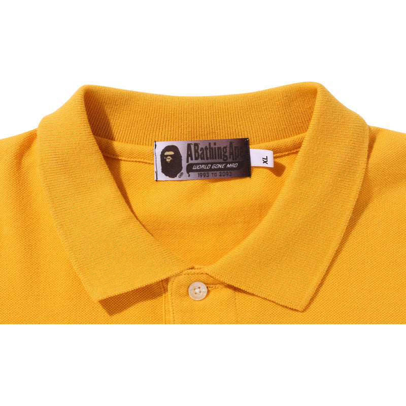 APE HEAD ONE POINT GRADATION RELAXED FIT POLO MENS