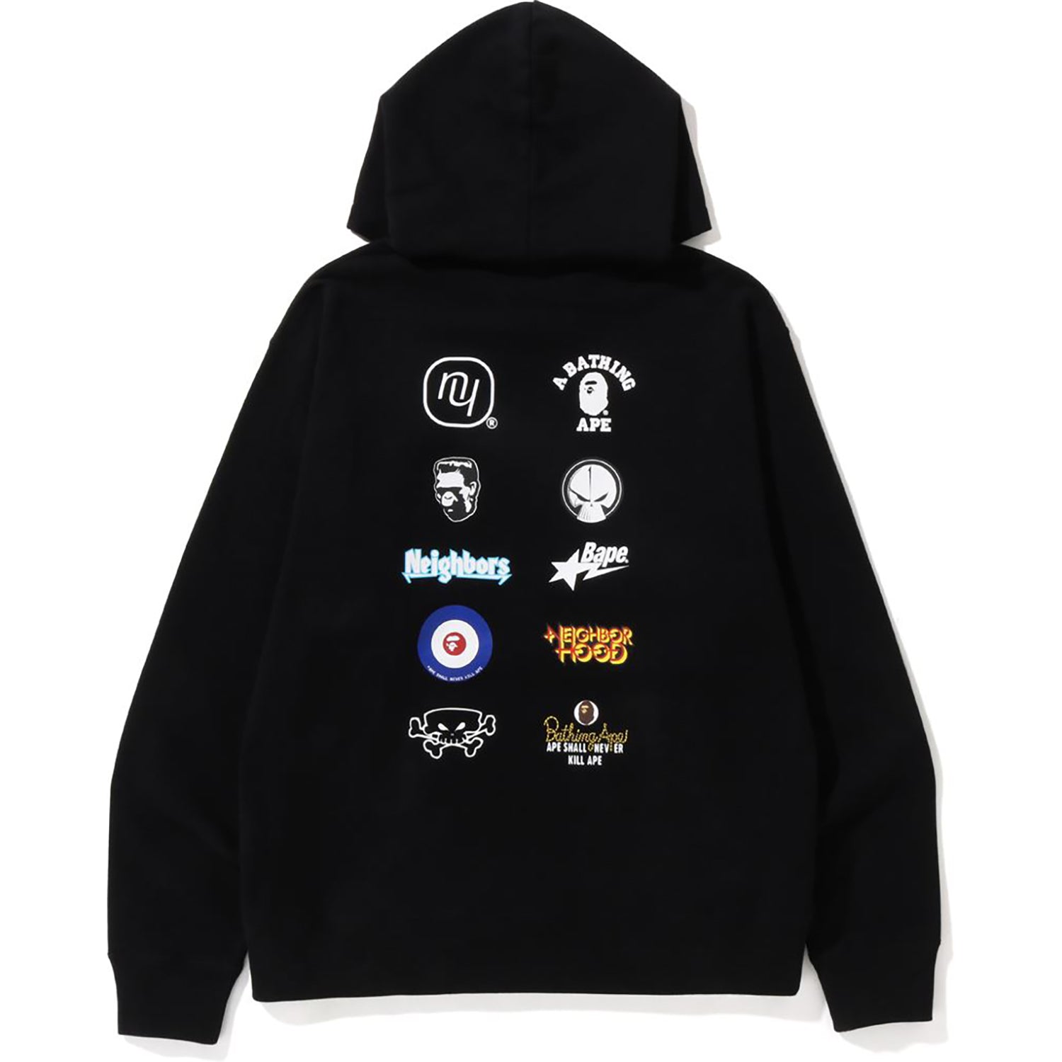 BAPE X NEIGHBOURHOOD RELAXED FIT PULLOVER HOODIE 