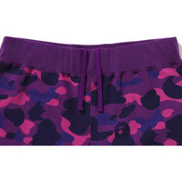 COLOR CAMO SWEAT PANTS M