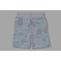 TEXT CODE CAMO SWEAT SHORTS MENS