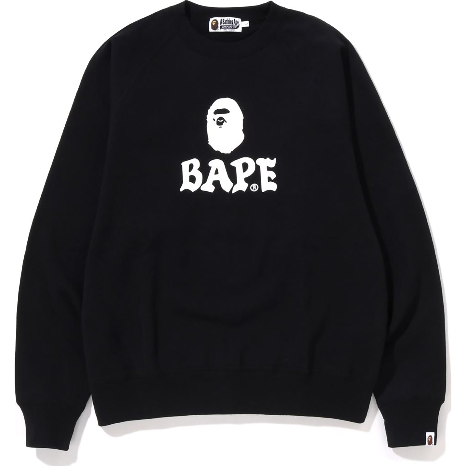 BAPE RELAXED FIT CREWNECK MENS – us.bape.com