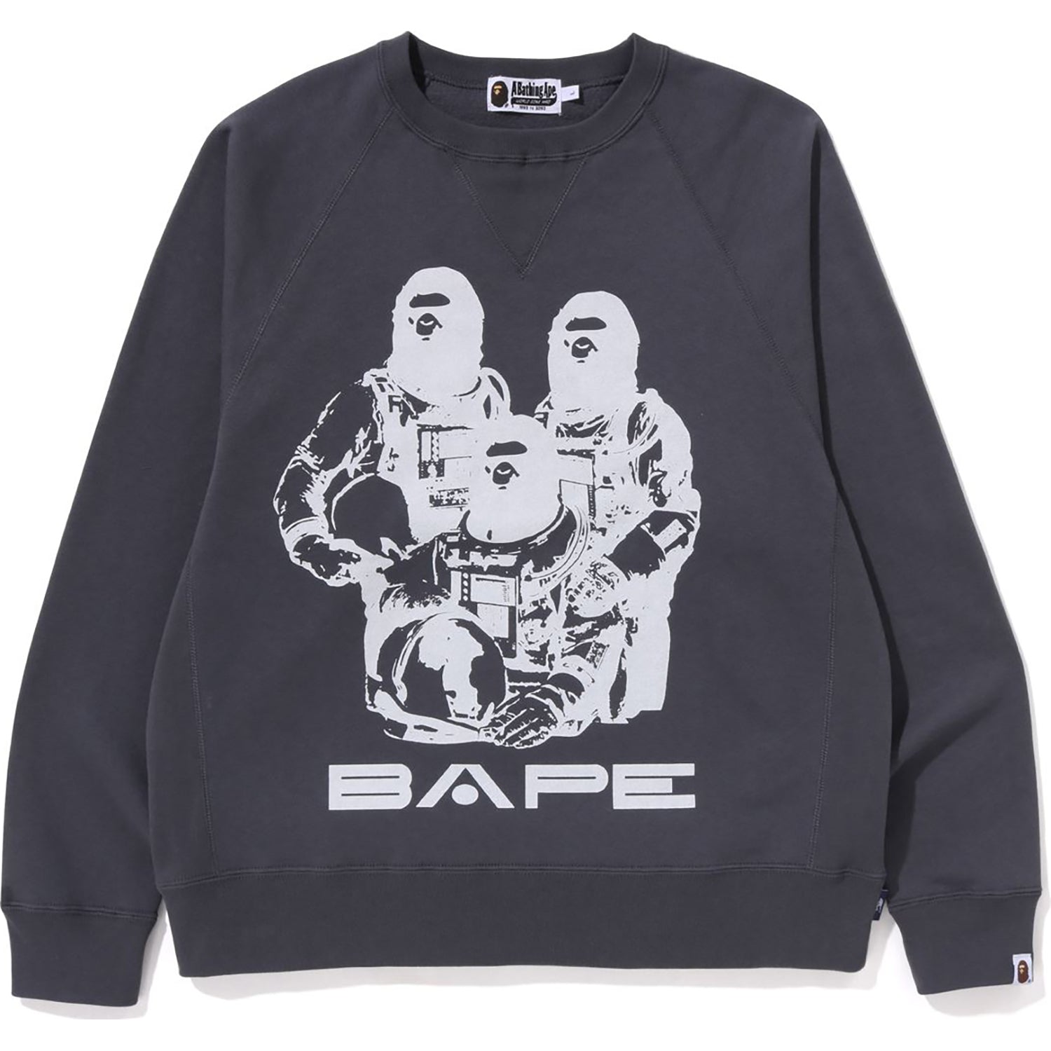 BAPE RELAXED FIT CREWNECK MENS – us.bape.com