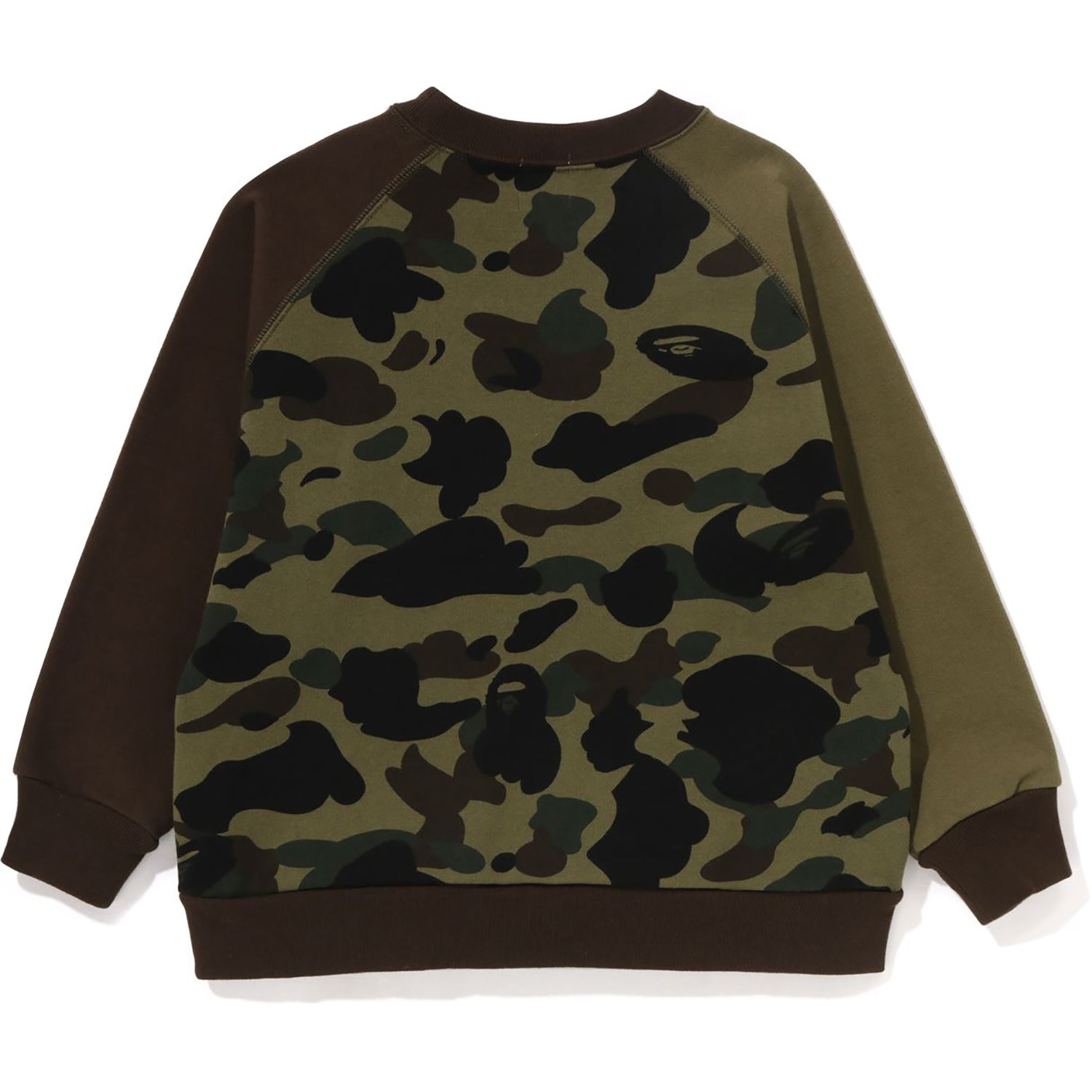 BAPE Bathing Ape 1st Camo Busy Works Crewneck Yellow Nigo Size outlet Small