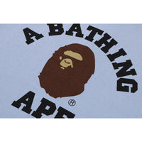 BAPE MENS PIGMENT COLLEGE T-SHIRT