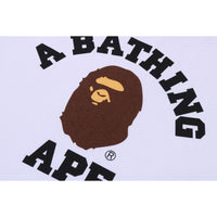 BAPE MENS PIGMENT COLLEGE T-SHIRT