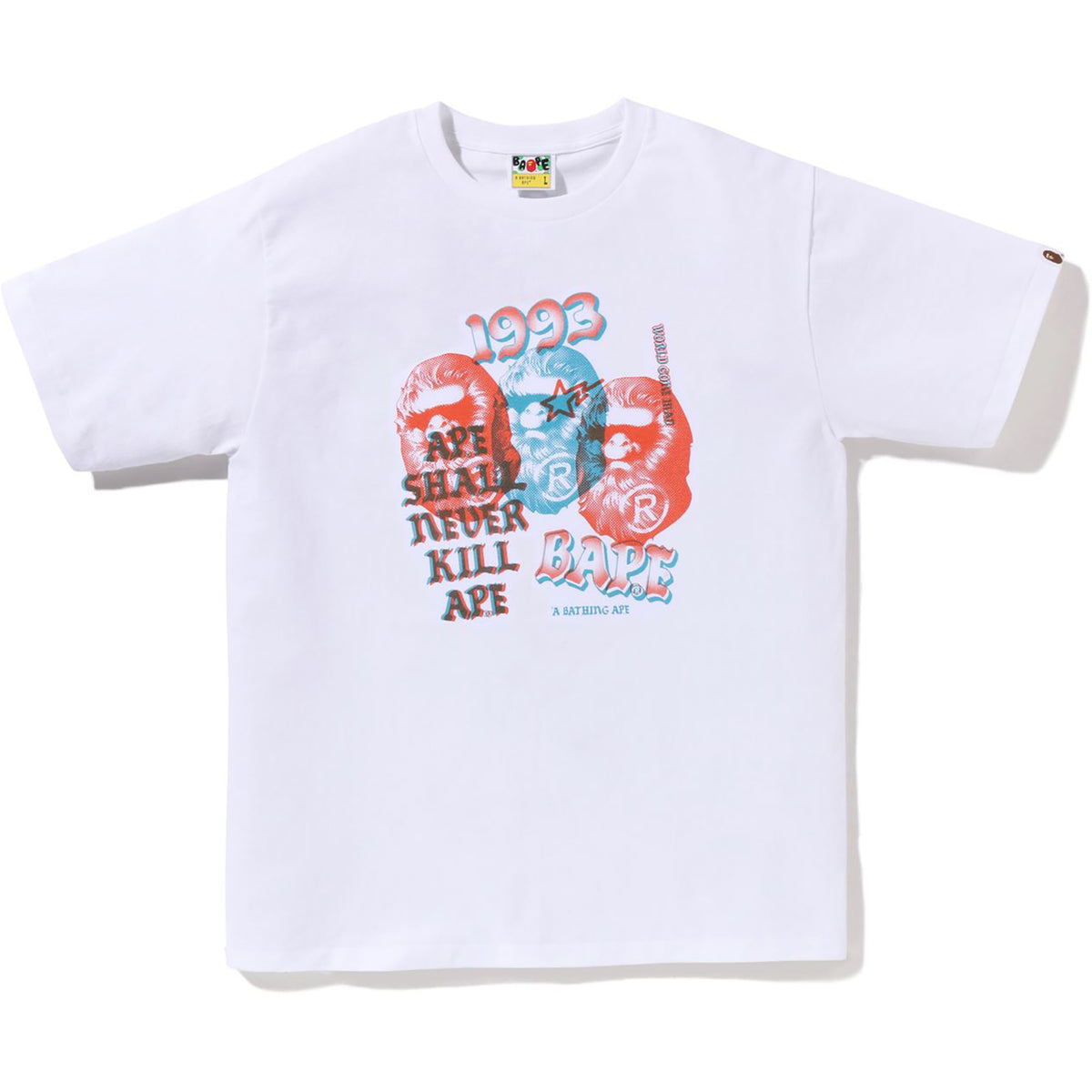 PIGMENT THREE APE HEAD TEE MENS