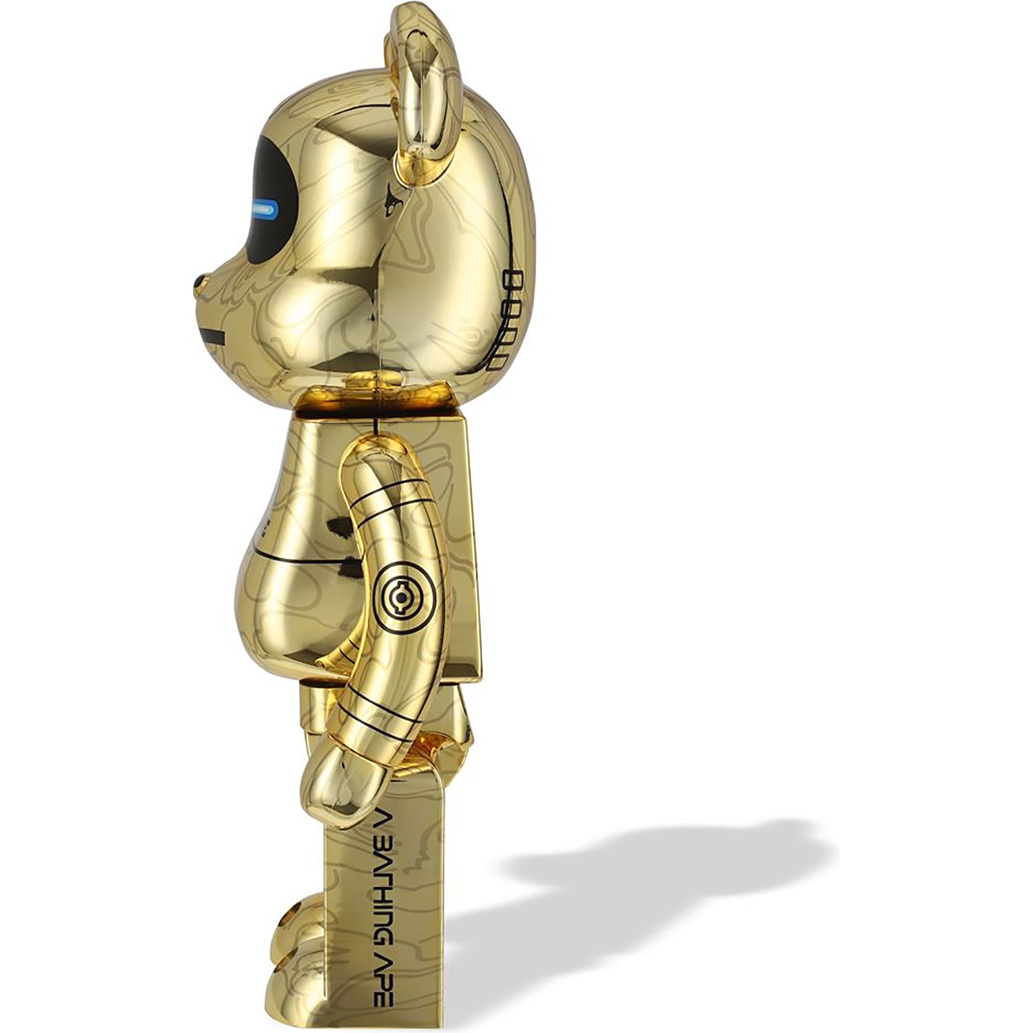 BABY MILO X HAJIME SORAYAMA X BE@RBRICK GOLD 1000% – us.bape.com