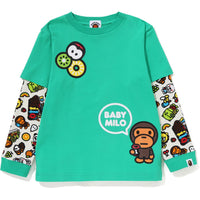 BABY MILO MIXED FRUIT LAYERED L/S TEE KIDS