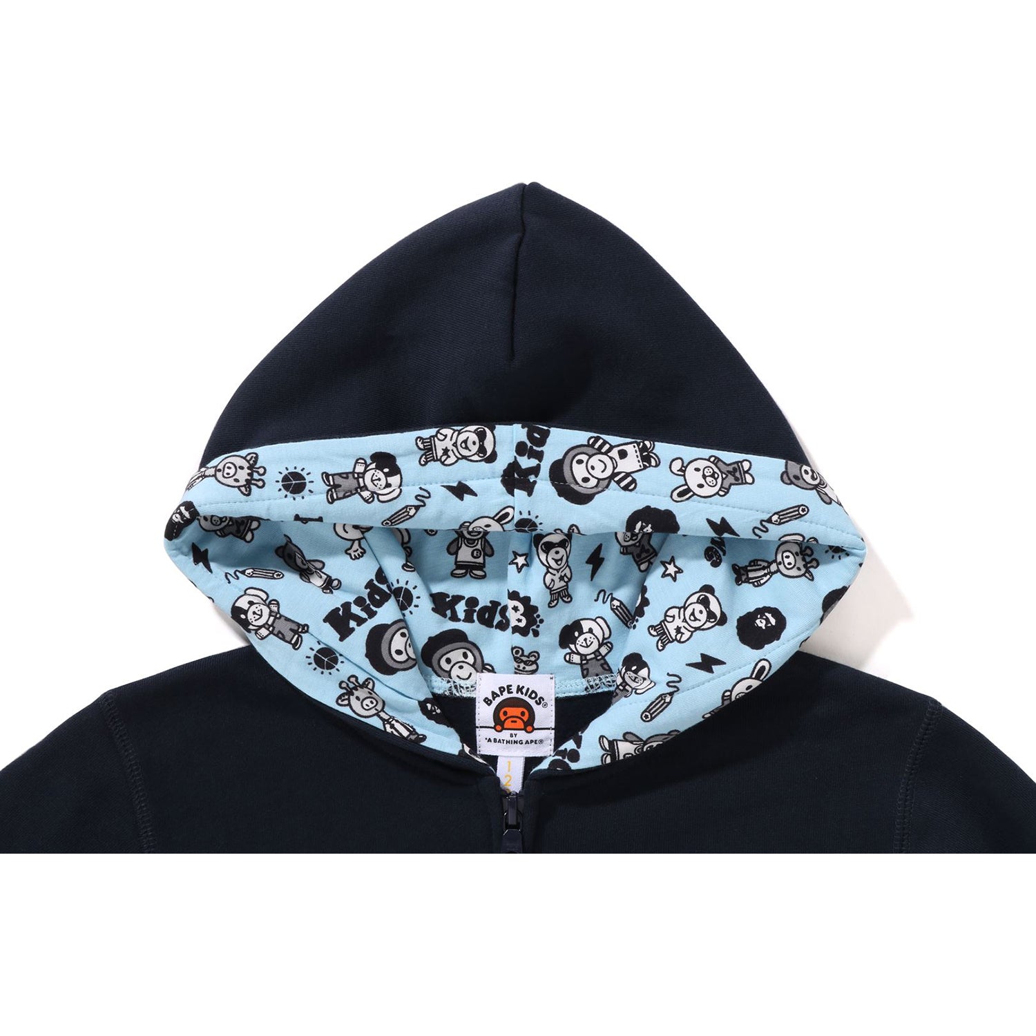 BAPE KIDS X CHOCOMOO ZIP HOODIE KIDS