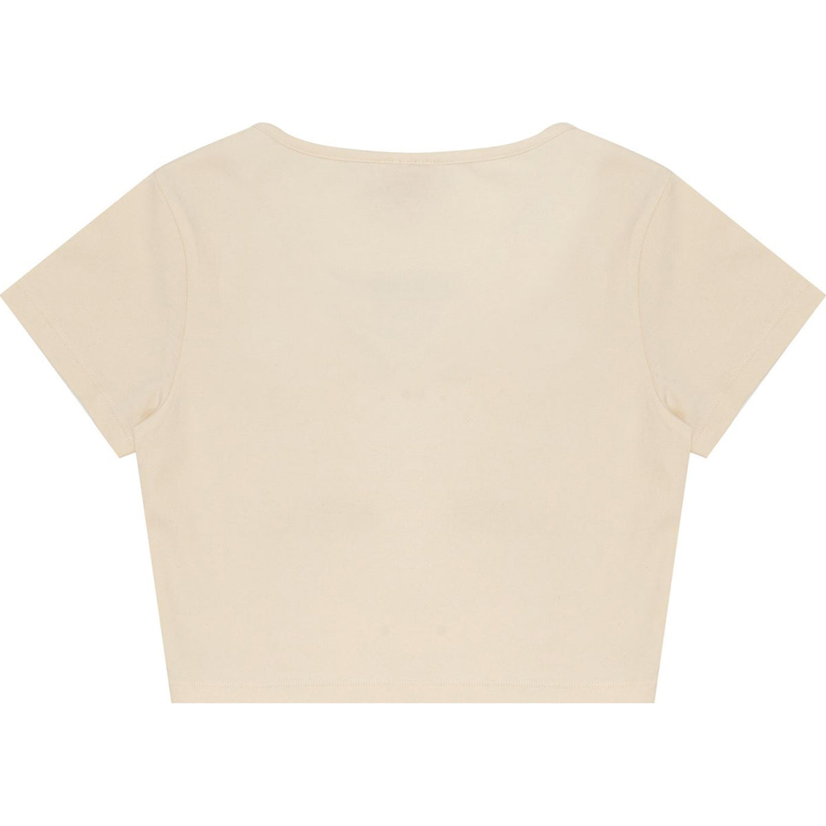 APEE HERT SHAPE METAL RING CROP TOP LADIES