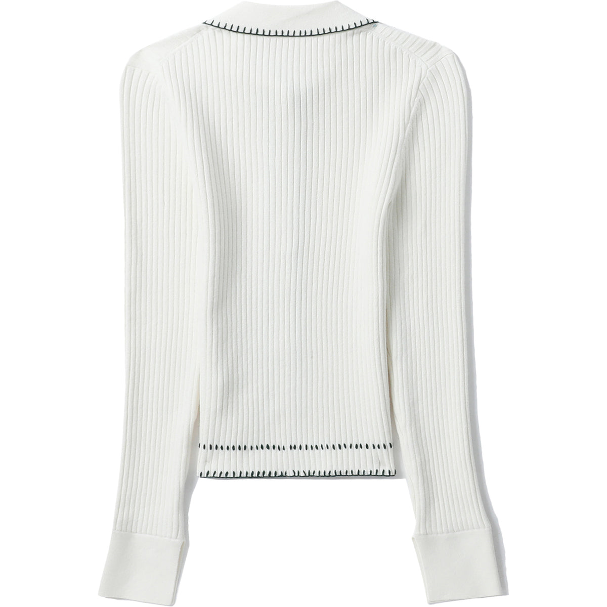 BAPY RIBBED CARDIGAN LADIES