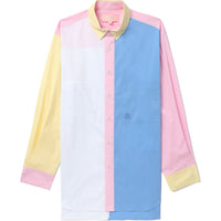 BAPY COLOR BLOCK SHIRT LADIES