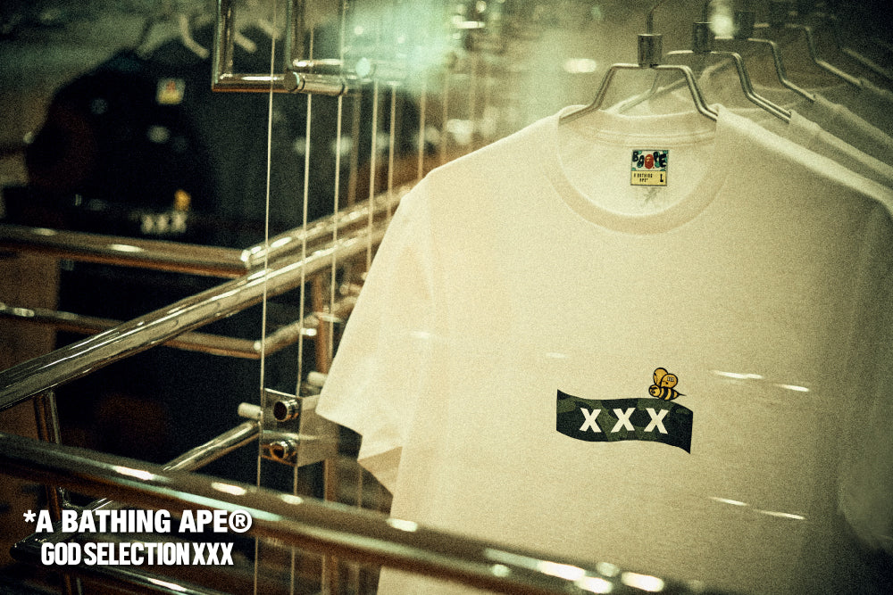 A BATHING APE® x GOD SELECTION