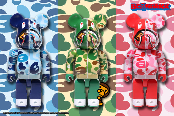 BE@RBRICK BABY MILO® CAMO SHARK – us.bape.com
