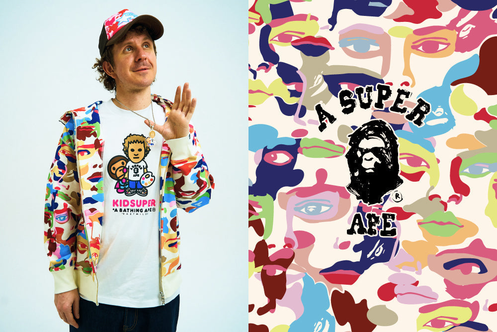 A BATHING APE® x KidSuper