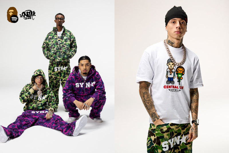 BAPE® x SPOTIFY x SYNA